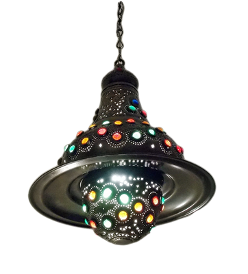 jeweled lamp shade