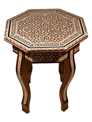 Moroccan Octagonal Mother of pearl table